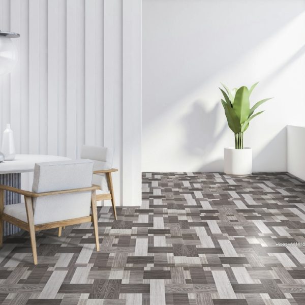 PISO CELIMA MADERA REQUENA GRIS BR 60X60 - Imagen 2